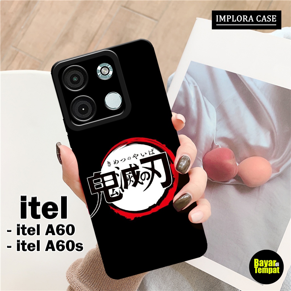 Softcase Itel A60 / A60s - Motif Graffiti - IMPLORA CASE - Casing Itel A60 / A60s Case Hp Itel A60 /