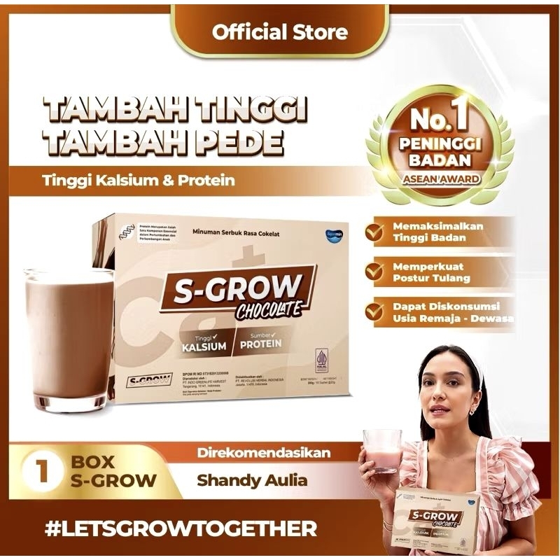 

S-Grow Susu peninggi badan - 1 box