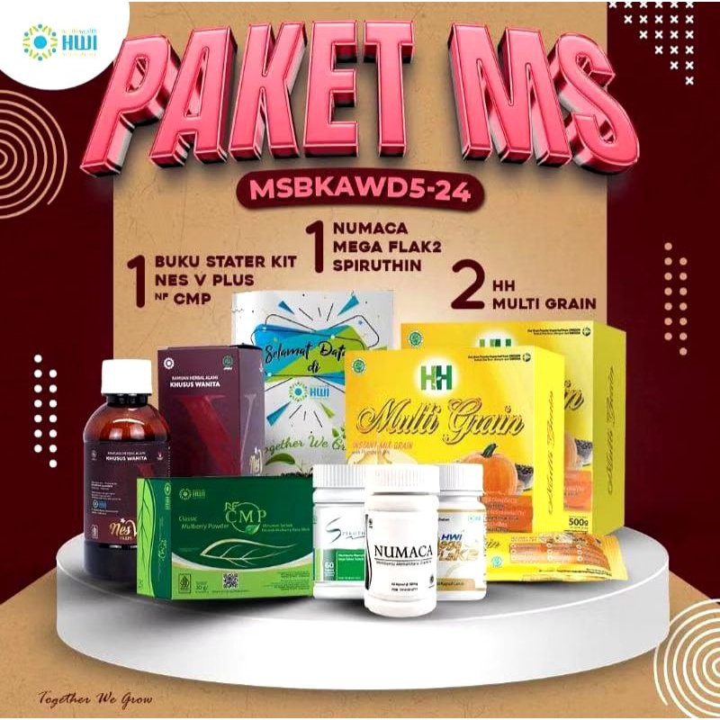 PAKET HEMAT_PAKET KELUARGA_PAKET MURAH_NES V PLUS_CMP_PRIME V_NUMACA_HH MULTI GRAIN_MEGA FLAK_SPIRUT