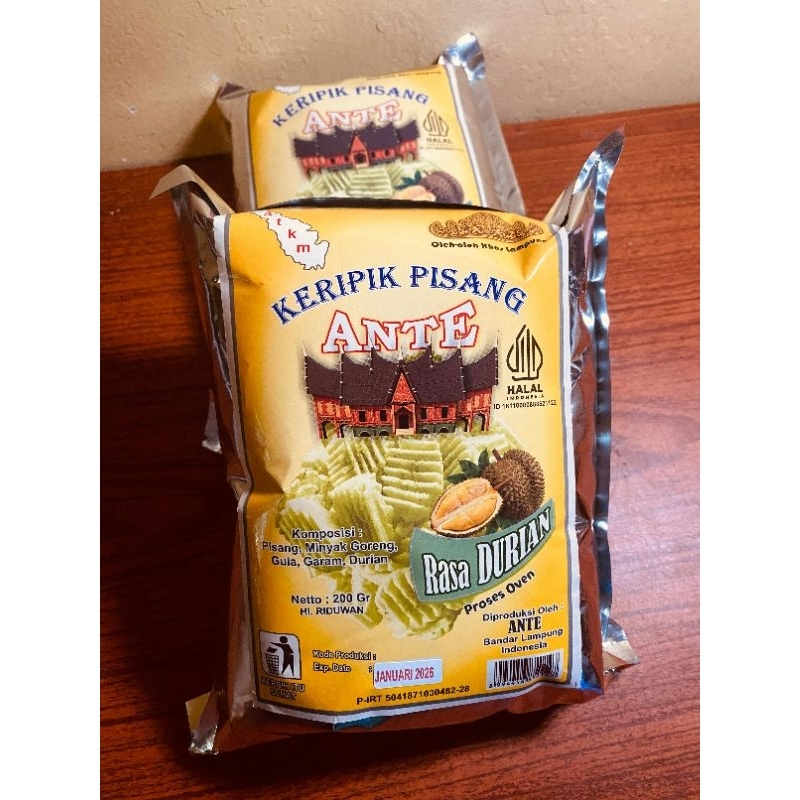 

Keripik pisang ante