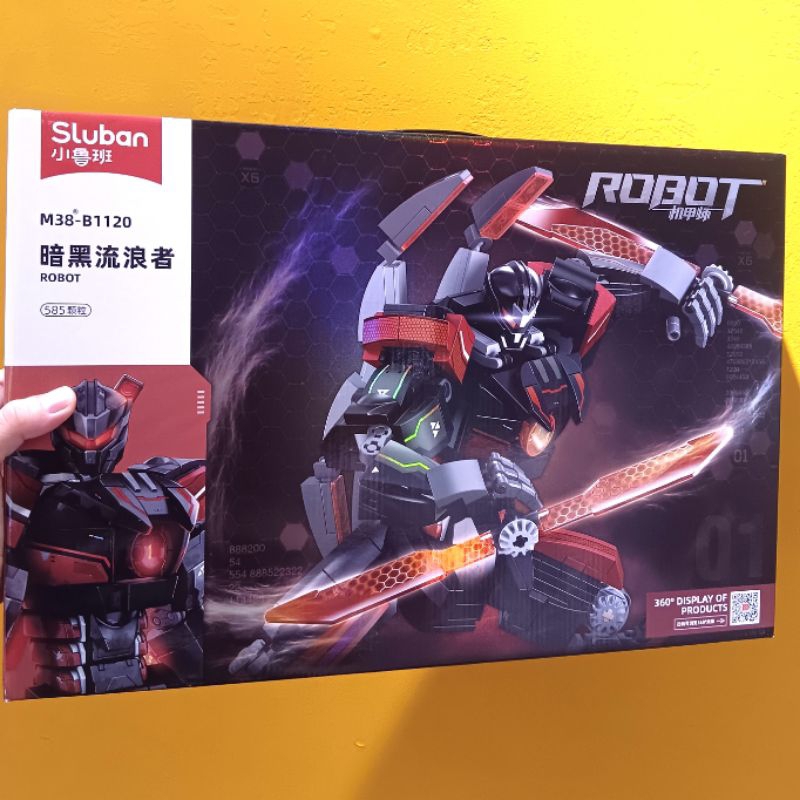 BRICK SLUBAN ROBOT 585PCS