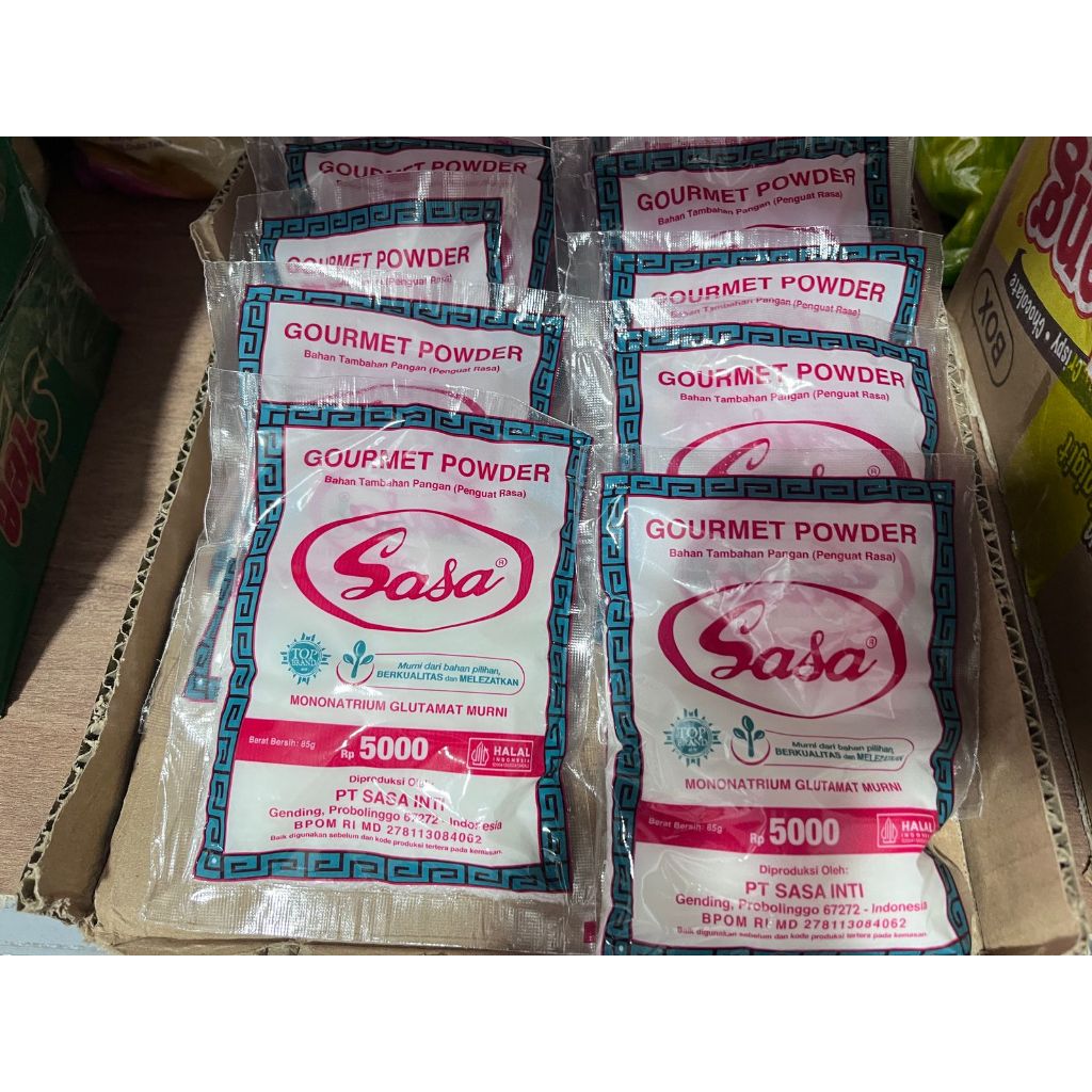 

Sasa Gourmet Powder Bahan Tambah Panggang (Penguat Rasa) Mononatrium Glutamat Murni