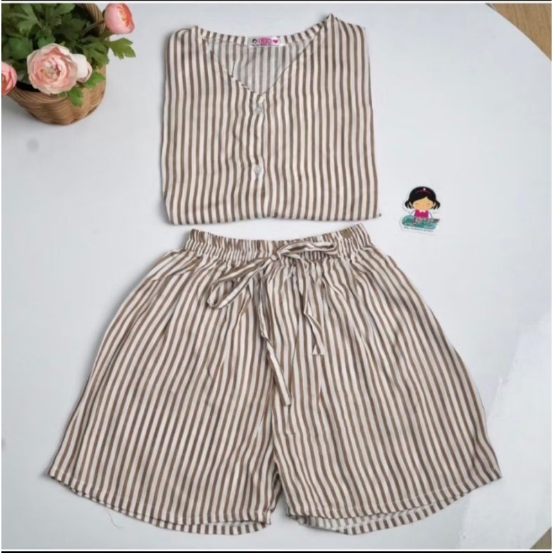 one set pendek wanita