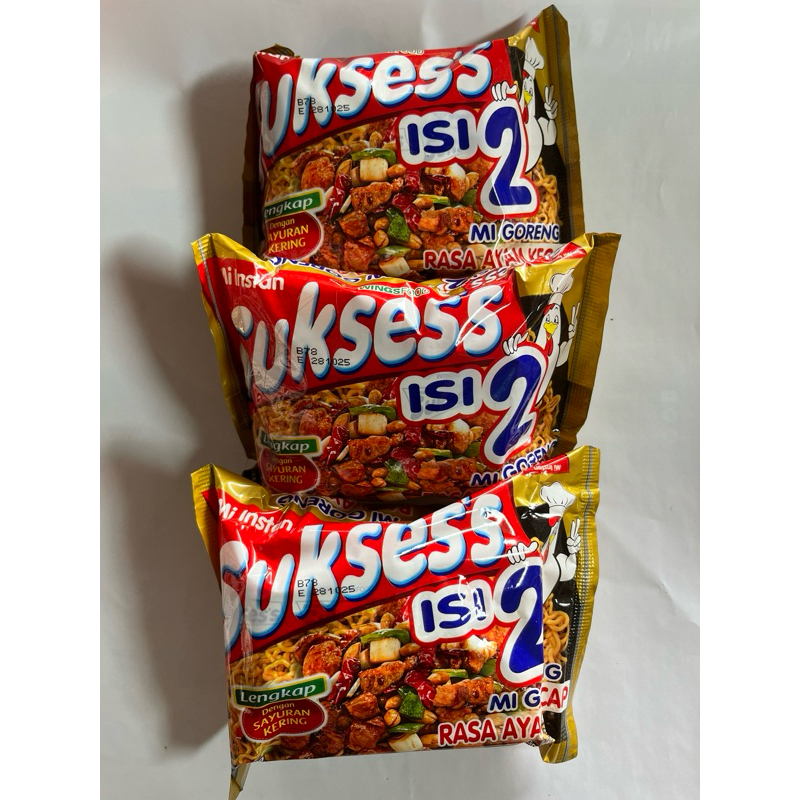 

mie sukses goreng isi 2 rasa ayam kecap