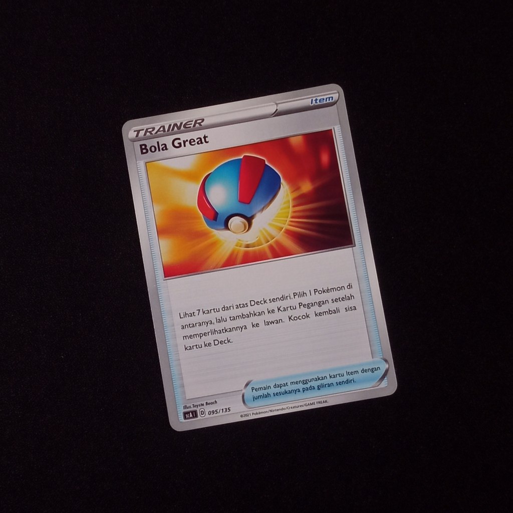 Bola Great sca V Starter Deck Teman Pokemon TCG Indonesia