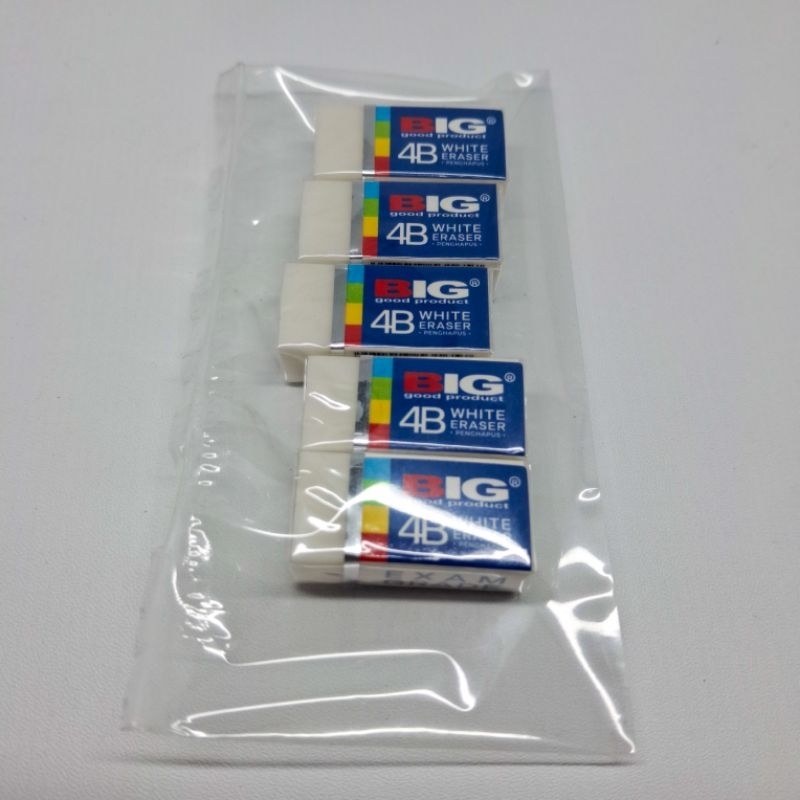 

5 Biji Penghapus Big Kecil