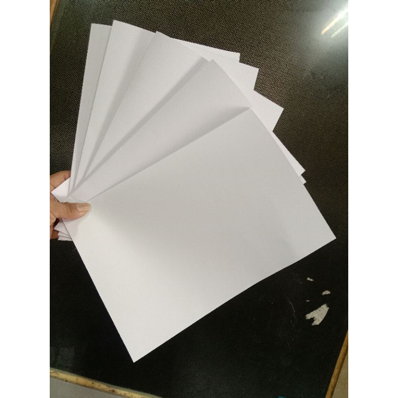 

bahan kertas tik polos