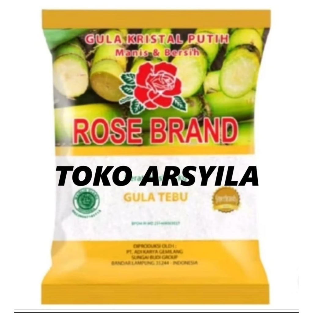 

GULA ROSEBRAND KUNING KEMASAN 1KG/TOKO ARSYILA