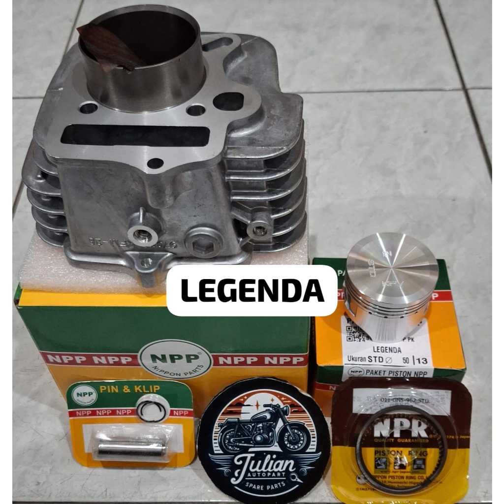 Blok seher boring cylinder new supra fit LEGENDA plus piston kit new supra fit REVO lama LEGENDA NPP