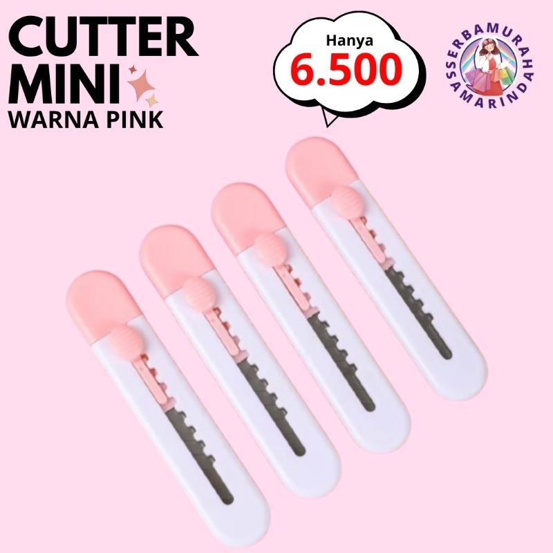 

CUTTER MINI LUCU SILET PISAU KECIL ALAT PEMBUKA PAKET CUTTER TRAVEL SIZE PISAU PEMOTONG KERTAS ALAT TULIS KANTOR MINI CUTTER PORTABLE