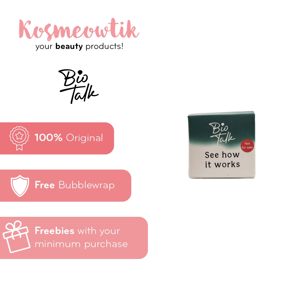 Biotalk sabun dead sea Freebie