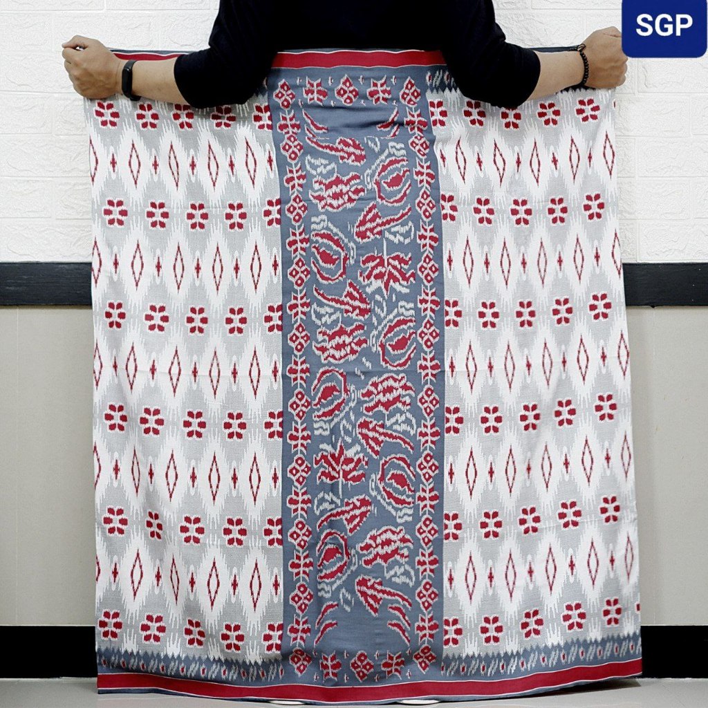 Sarung Goyor Pria Sarung Gloyor Pria Sarung Goyor Babagai Sarung Goyor Printing Sarung Goyor Putih S