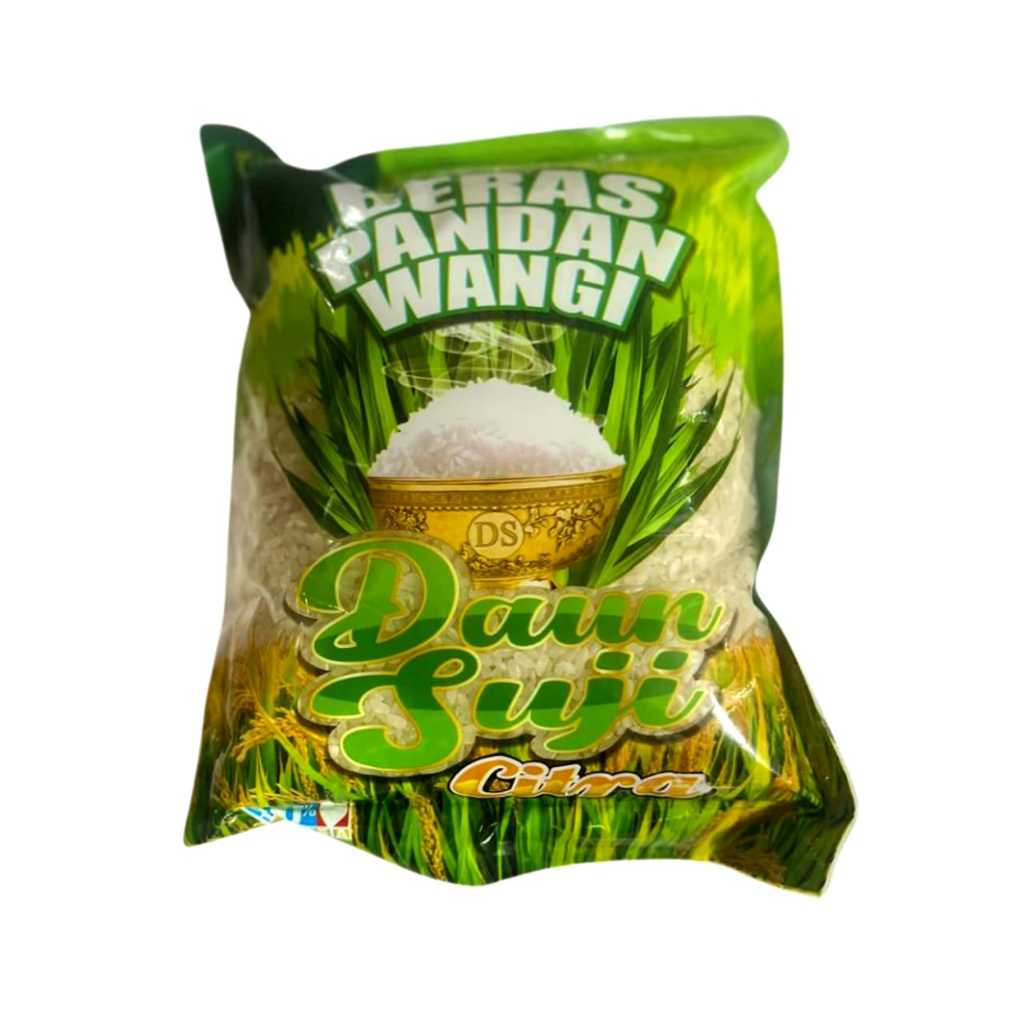 

RB BERAS PANDAN WANGI DAUN SUJI PULEN PUTIH 1KG 3KG 5KG