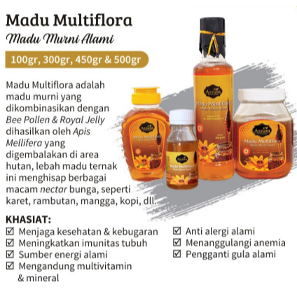 

Madu Azzura - Madu Multiflora Original 100%