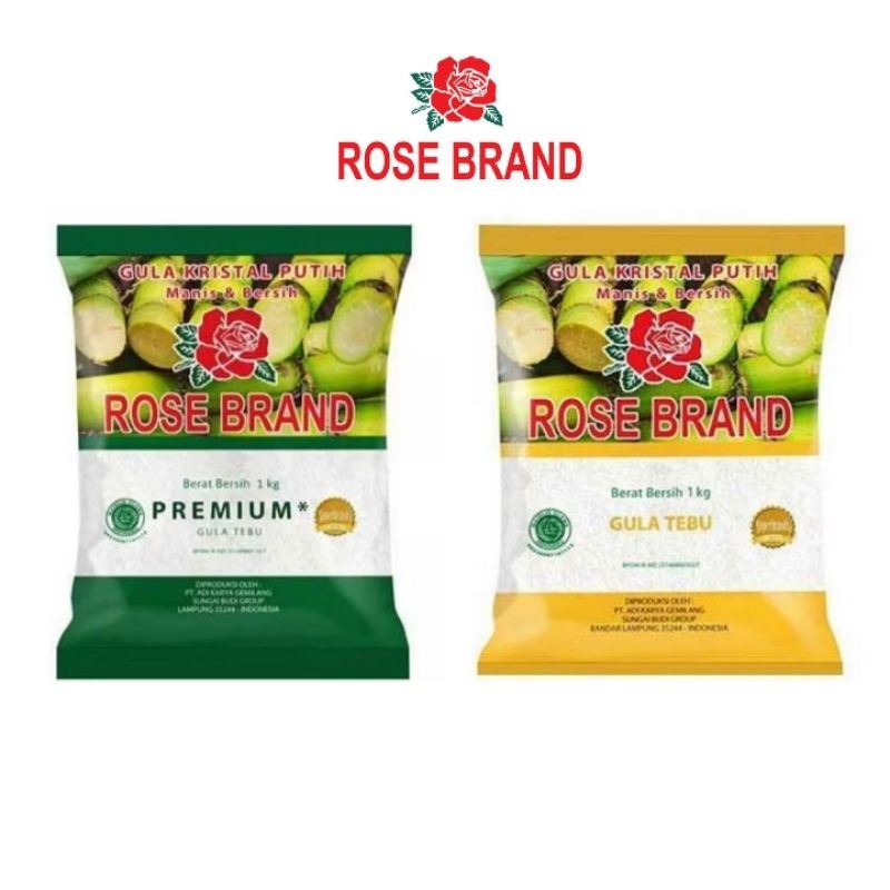 

Rose Brand Gula Kristal Putih 1Kg