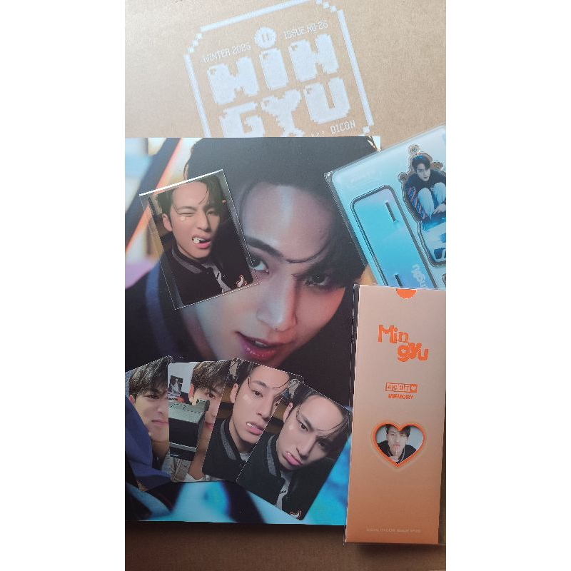 [SHARING] dicon mingyu seventeen white midnight ver A