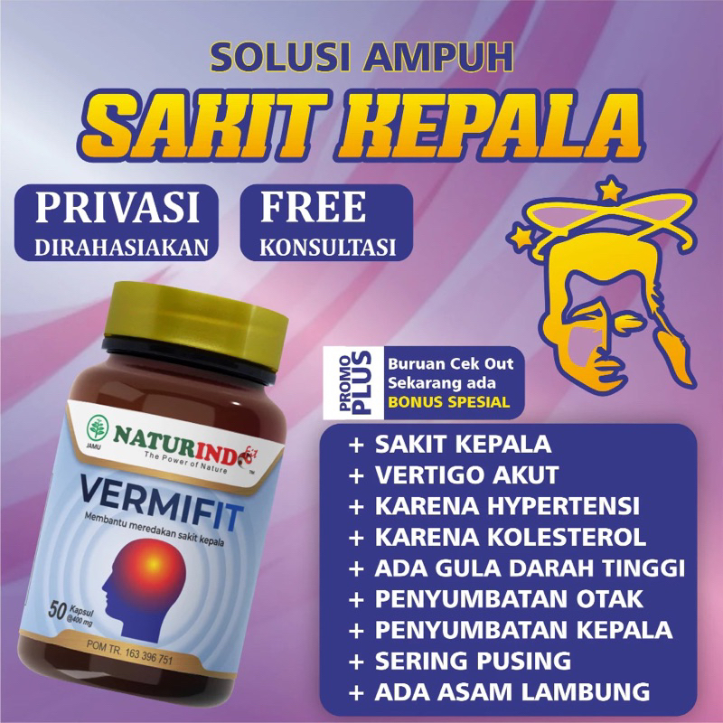 VERMIFIT SAKIT KEPALA