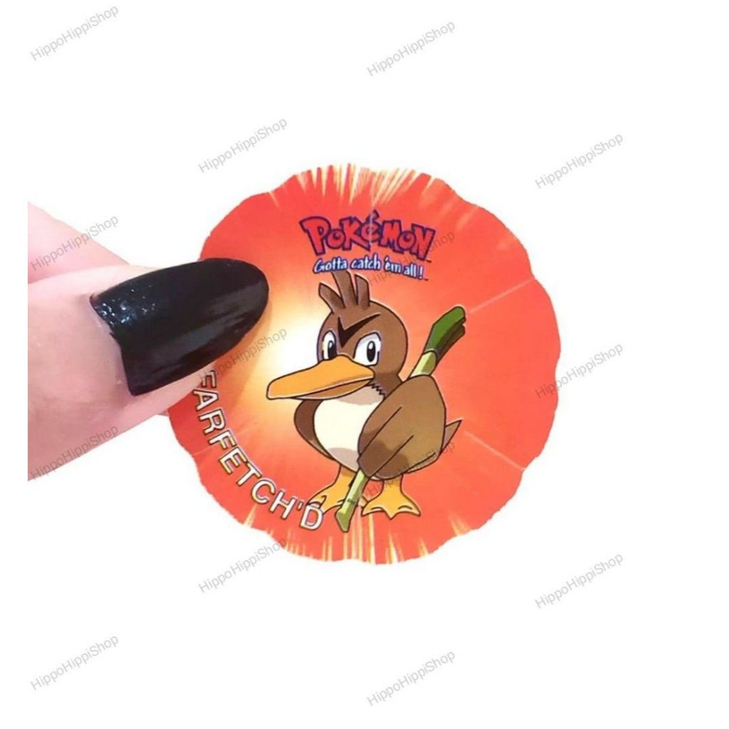 Tazos Tajos Pokemon Smash Chiki Balls jadul Farfetch'd