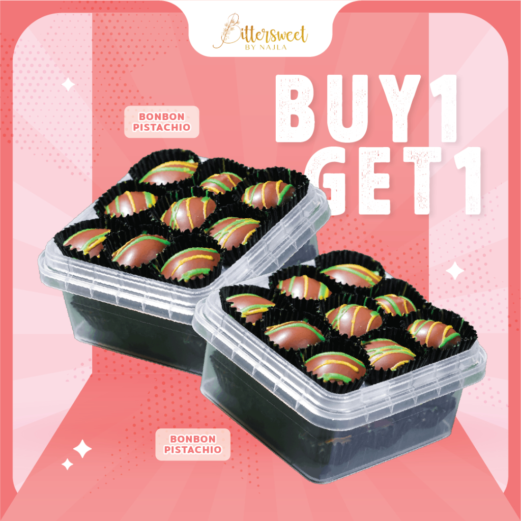 

( BUY 1 GET 1 ) Bonbon Dubai Pistachio [ Best Price ]