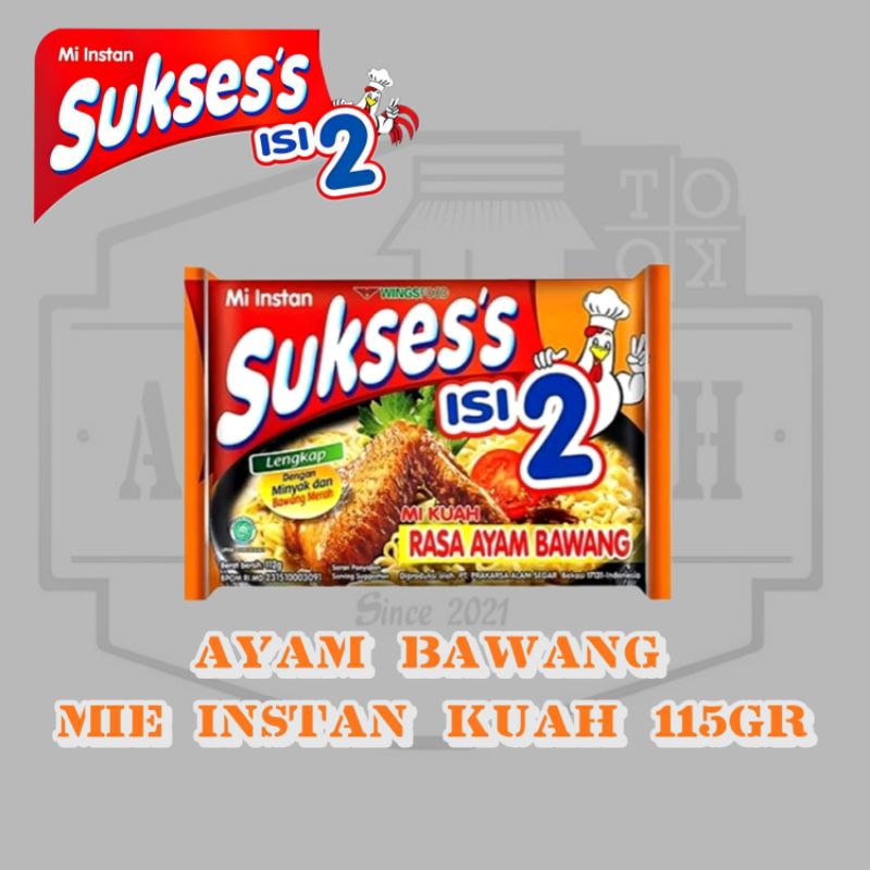 

Mie Instan Suksess Ayam Bawang 115gr