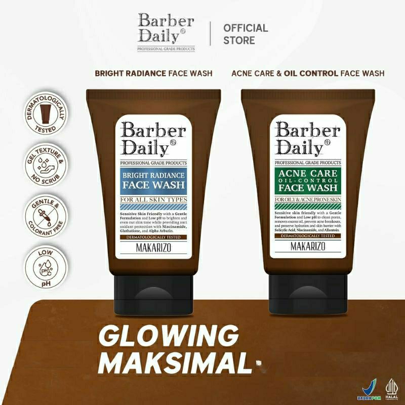 Barber Daily face wash