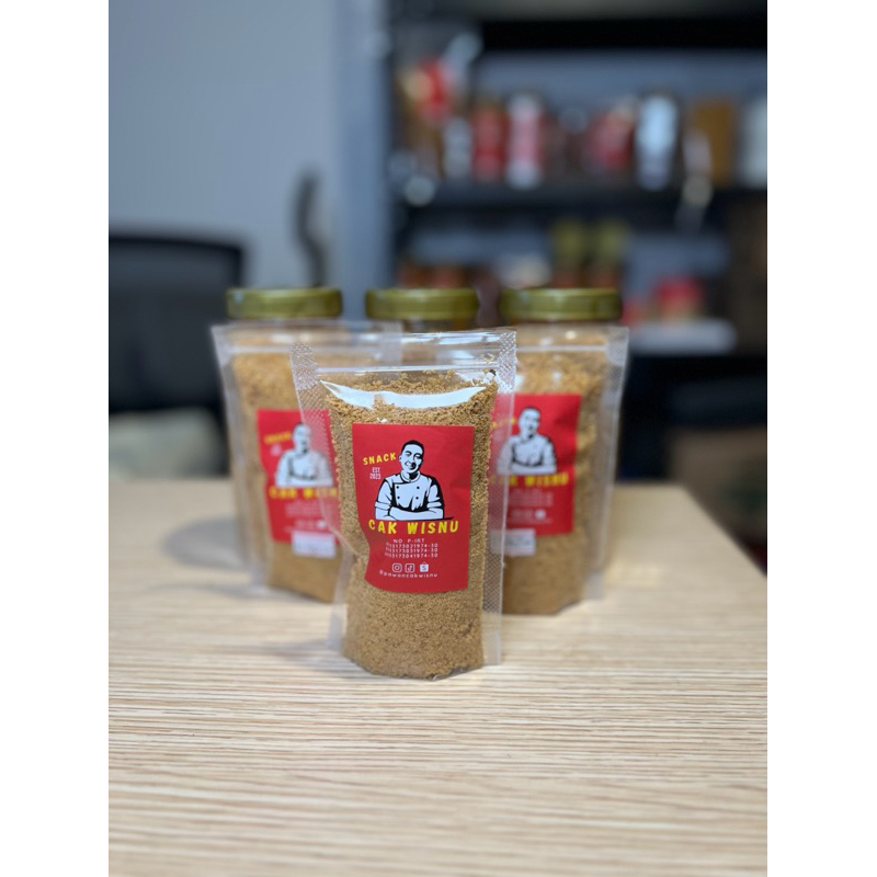 

Kremesan Original Travel Pack dan Toples 80 Gram 250 Gram Oleh Oleh Pawon Cak Wisnu