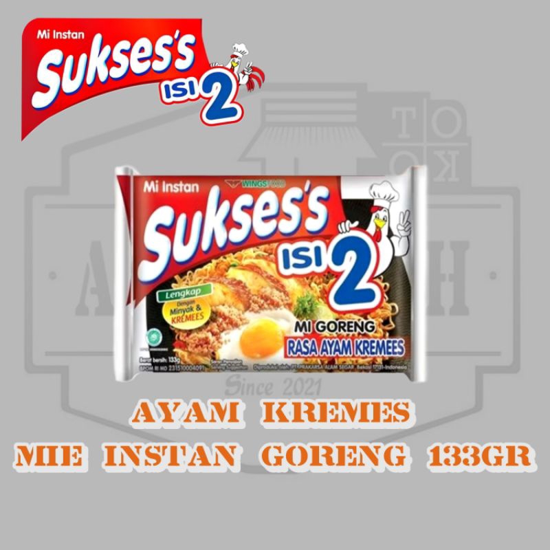 

Mie Instan Suksess Ayam Kremes 133gr