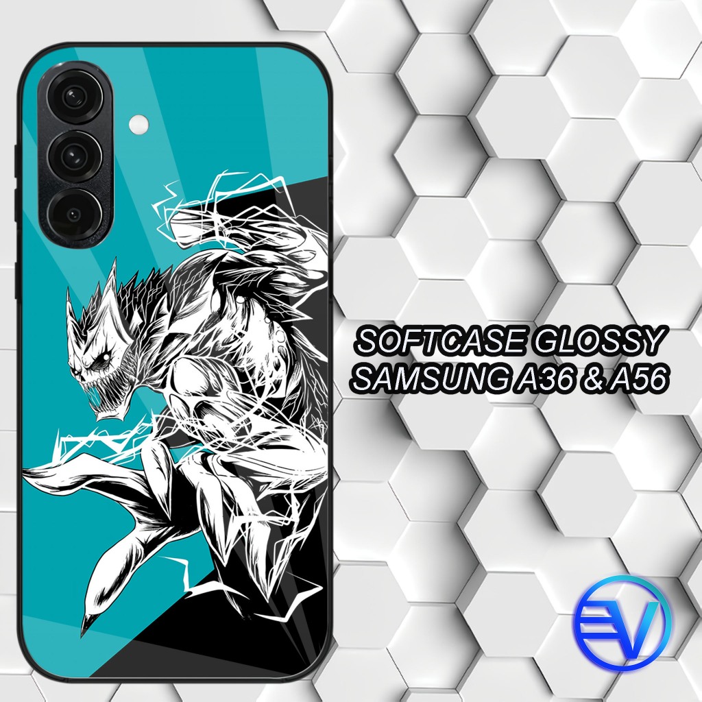 [ GT60 KAIJU NO 8 ] Softcase Glossy Samsung A26,A36,A56 Case Kilau Mirror Sublime Silikon Samsung