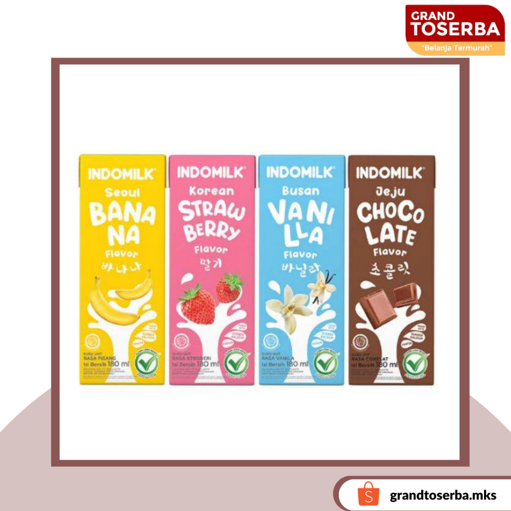 

INDOMILK 180 ML UHT
