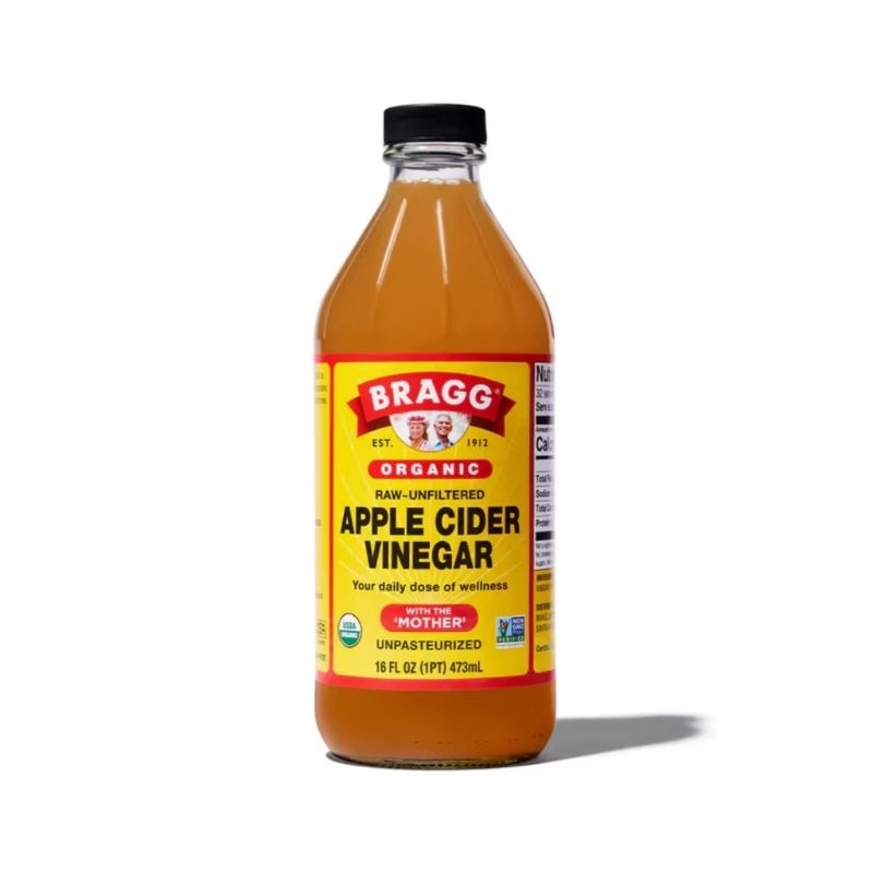 

(STOK TERBATAS) BRAGG - Organic Raw Unfiltered Apple Cider Vinegar (Cuka Apel) 473 ML Original BPOM