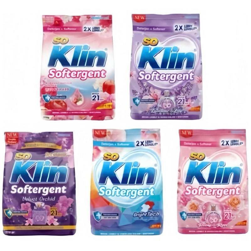 [COD] Soklin Detergen Bubuk / Soklin 720gr / Soklin Softergent / Soklin Bubuk / Sabun Cuci Baju / Sa