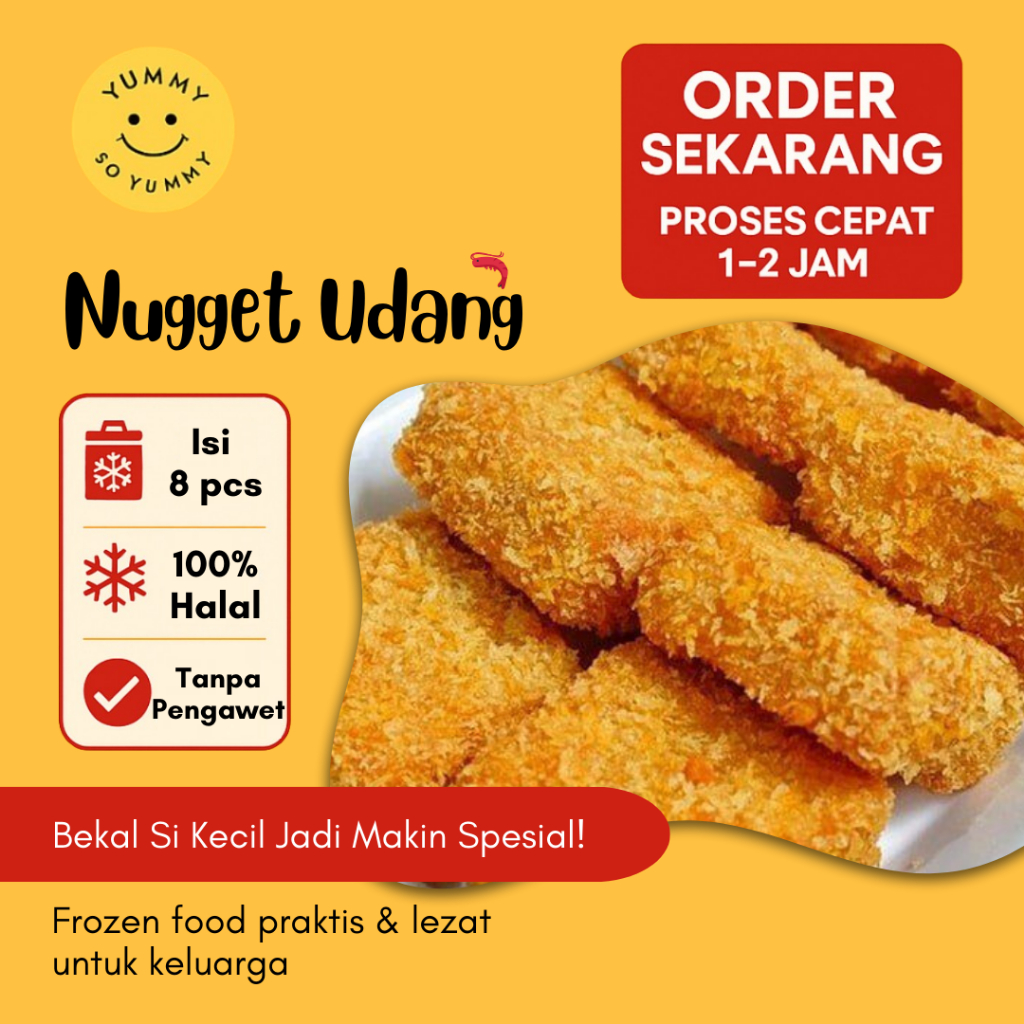 

Makanan Beku Nugget Udang Ebi Katsu Frozen