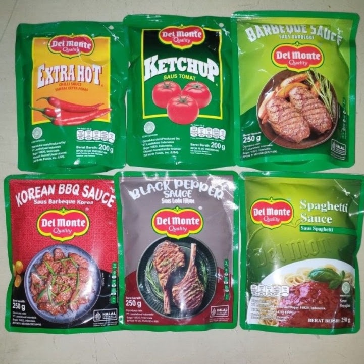 

Del Monte Saus Series Pouch 200 - 250gr