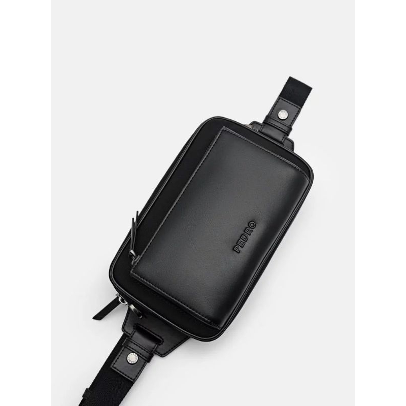 0236 Tas Sling Pouch Pria PEDRO 100% Original