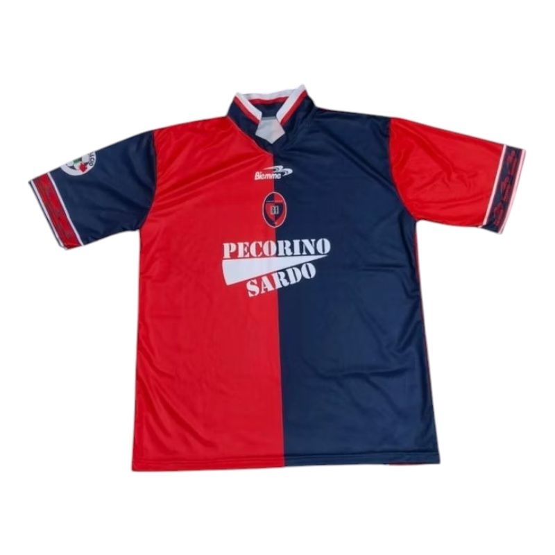 Baju Jersey Bola Cagliari Retro 98/99