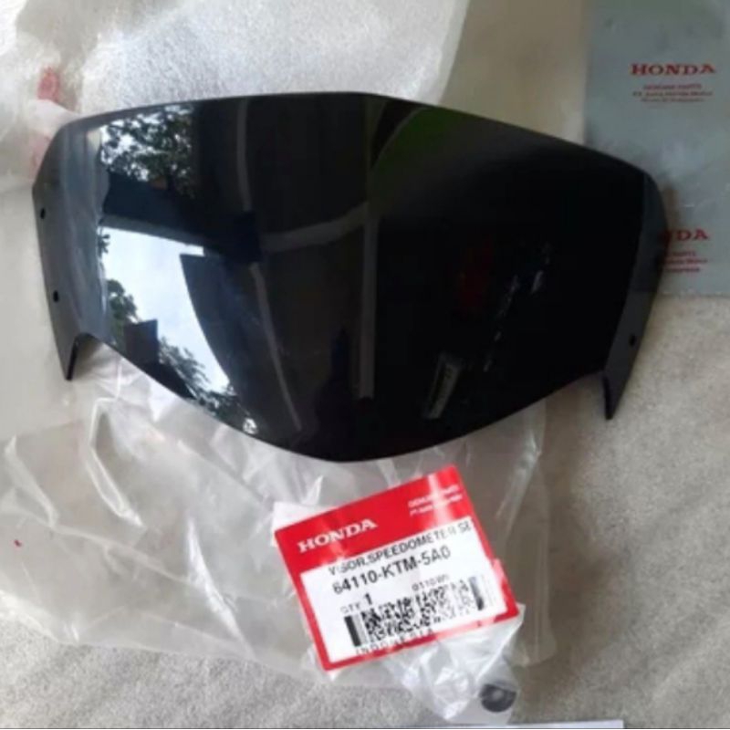 64110 KTM 5A0 VISOR BATOK DEPAN SUPRA X125 SET ORIGINAL AHM