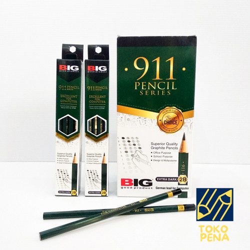 

BIG pensil 2B hijau (12 PCS) / pencil ujian
