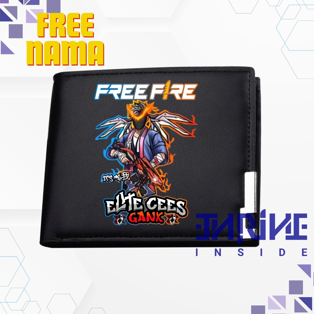 BISA COD FREE NAMA Dompet Lipat Anak Elite Cees Gank Free Fire Sg OPM Sg Rapper Sg 2jt Sg OPM Sayap 