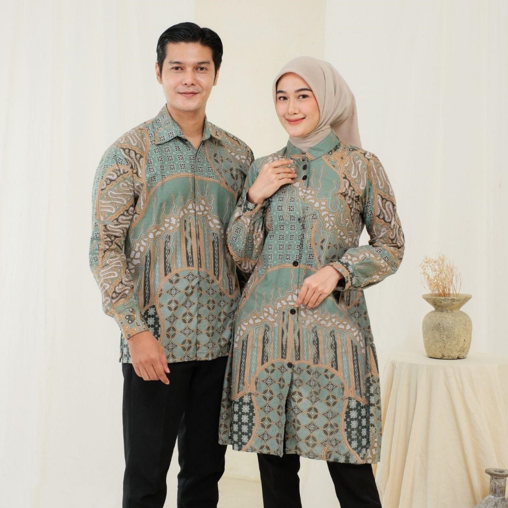 Tunik Batik Dan Kemeja Batik Jumbo | M-10XL SUPER JUMBO | atasan seragaman batik modern | batik coup