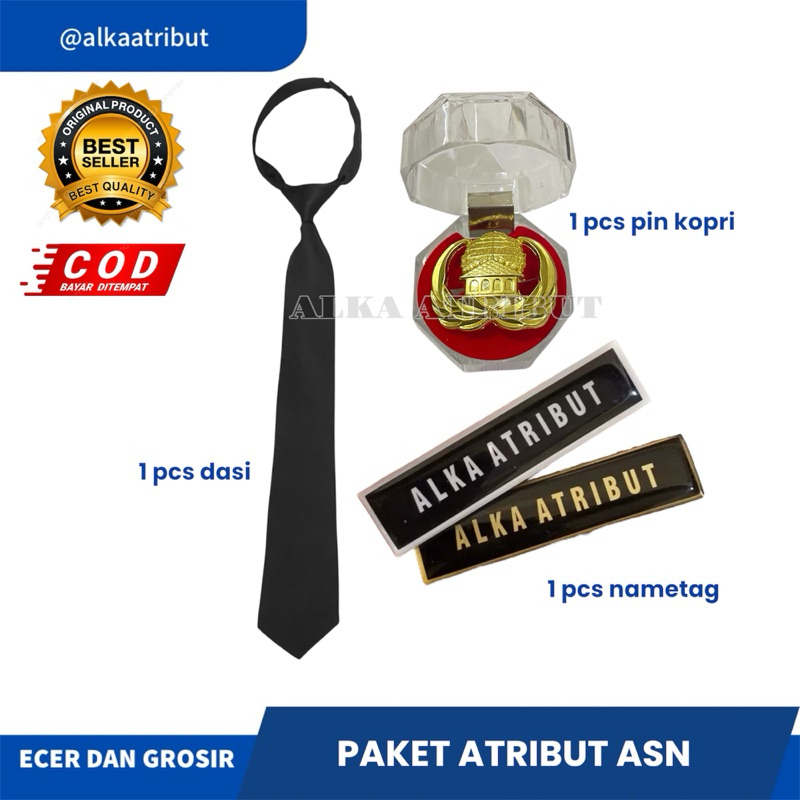 

PAKET NAMETAG ASN / PAKET ATRIBUT ASN