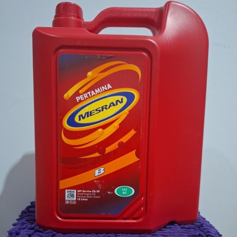 Oli Mesin Diesel Mesran B SAE40 10liter