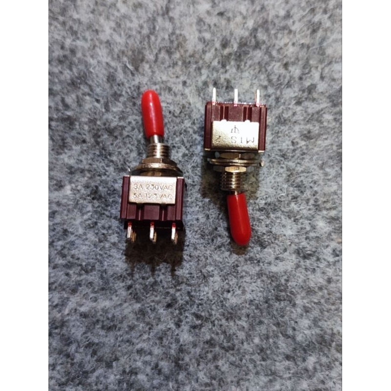 Switch Togel Saklar Toggle 6 Pin On-Off MTS