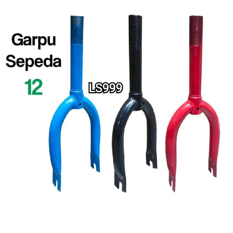 Fork Garpu Sepeda Anak Ukuran 12 Warna