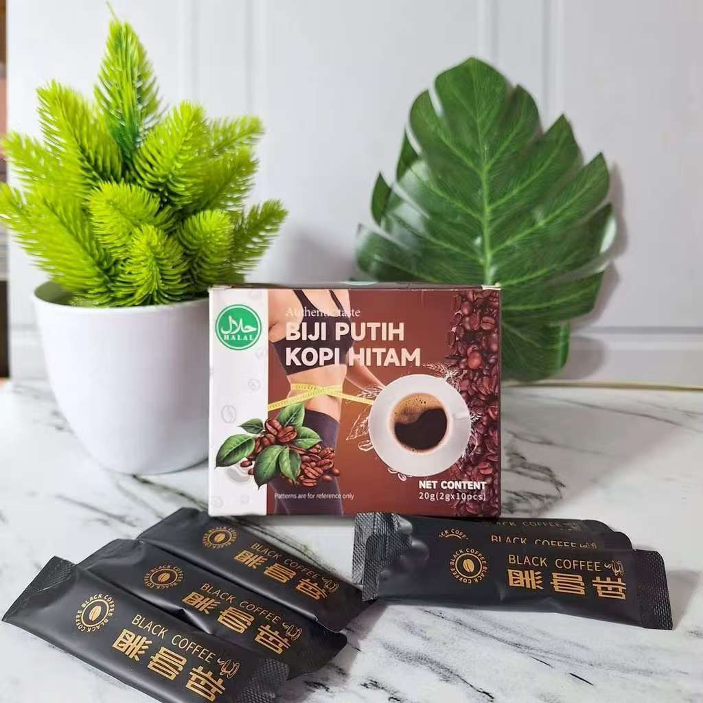 

Black Coffee Kopli Hitam 10pcs/Box Kopi untuk menurunkan berat badan