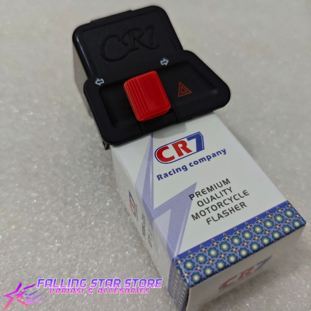 Saklar Sen Hazard 45MM Set Flasher Beat Karbu Supra X 125 Karbu Supra Fit New Karisma