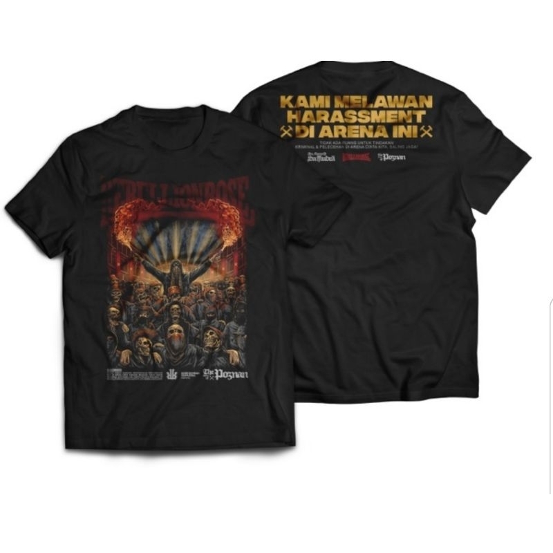 TSHIRT REBELLION ROSE SAMUDRA POZNAN