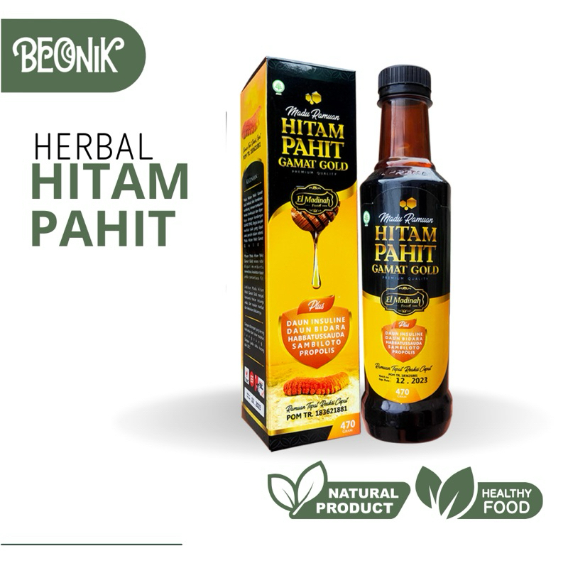 

Madu Ramuan Hitam Pahit Gamat Gold