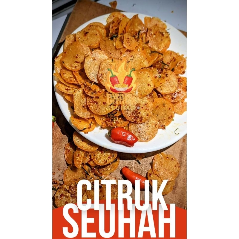 

CITRUK SEUHAH - Makanan ringan moring citruk pedas gurih