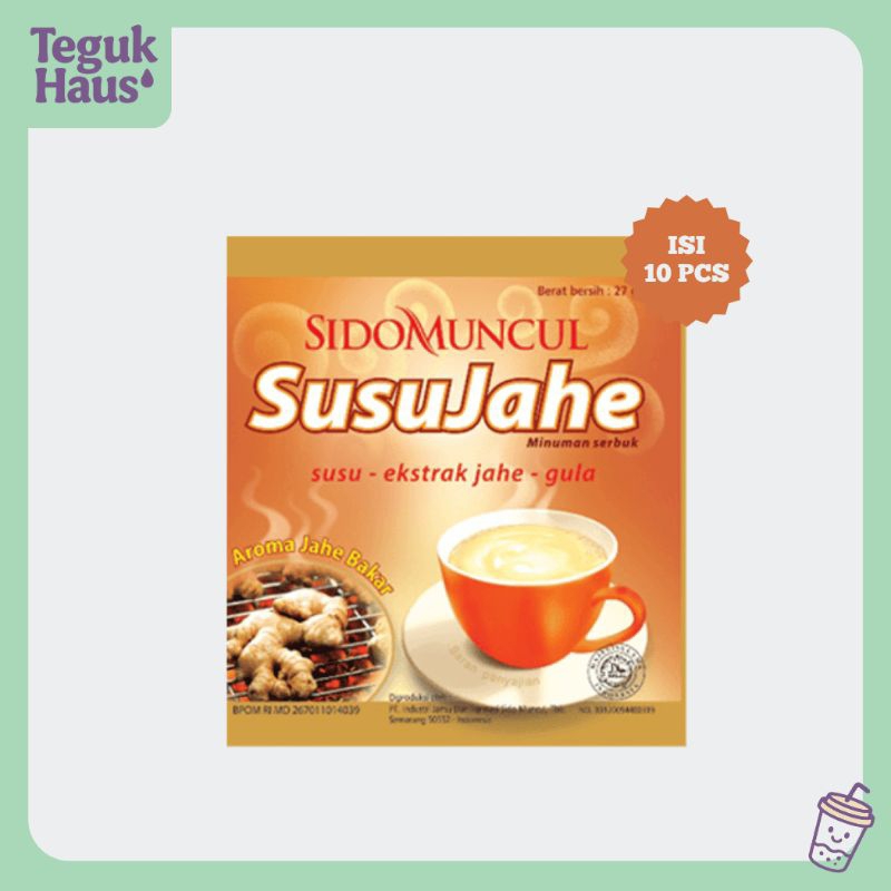 

SidoMuncul Susu Jahe Renceng (10 Sachet @27g)