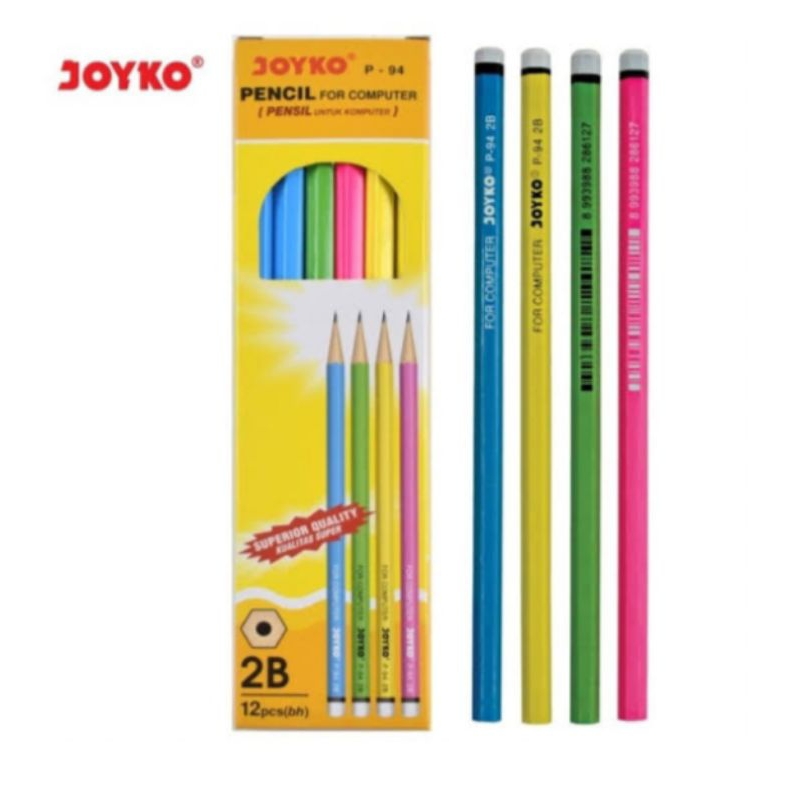 

(1 pack)Pensil 2B/pinsil 2B/pensil 2b joyko/pinsil/pencil/pensil/pensil joyko 2b